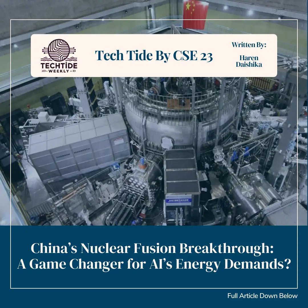 China’s Nuclear Fusion Breakthrough: A Game Changer for AI’s Energy Demands?